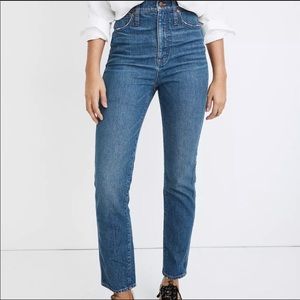 Madewell Stovepipe Jeans Kline Wash size 28